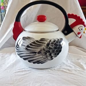 MM Kamenstein Rooster Tea Kettle